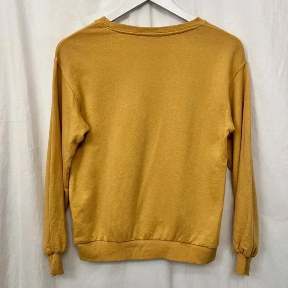 Yellowstone Cozy Comfy Lounge Cowgirl Mountain Crewneck Sweatshirt Western XS - Picture 6 of 7